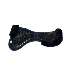 Acavallo Close Contact Classic Gel & Memory Foam Pad With Sheepskin