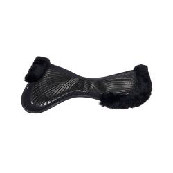 Acavallo Close Contact Classic Gel & Memory Foam Pad With Sheepskin