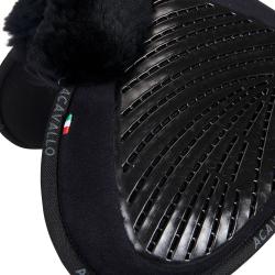Acavallo Close Contact Classic Gel & Memory Foam Pad With Sheepskin