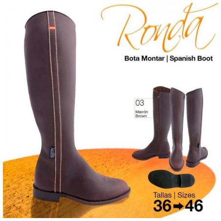  Bota Montar Ronda 150pg Marrón