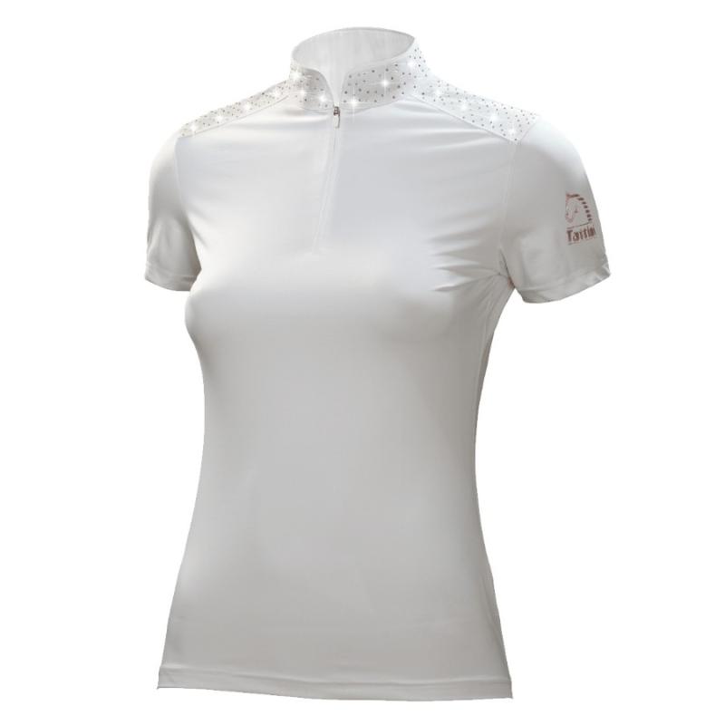 Camisa Mujer Con Pedrería Mixta