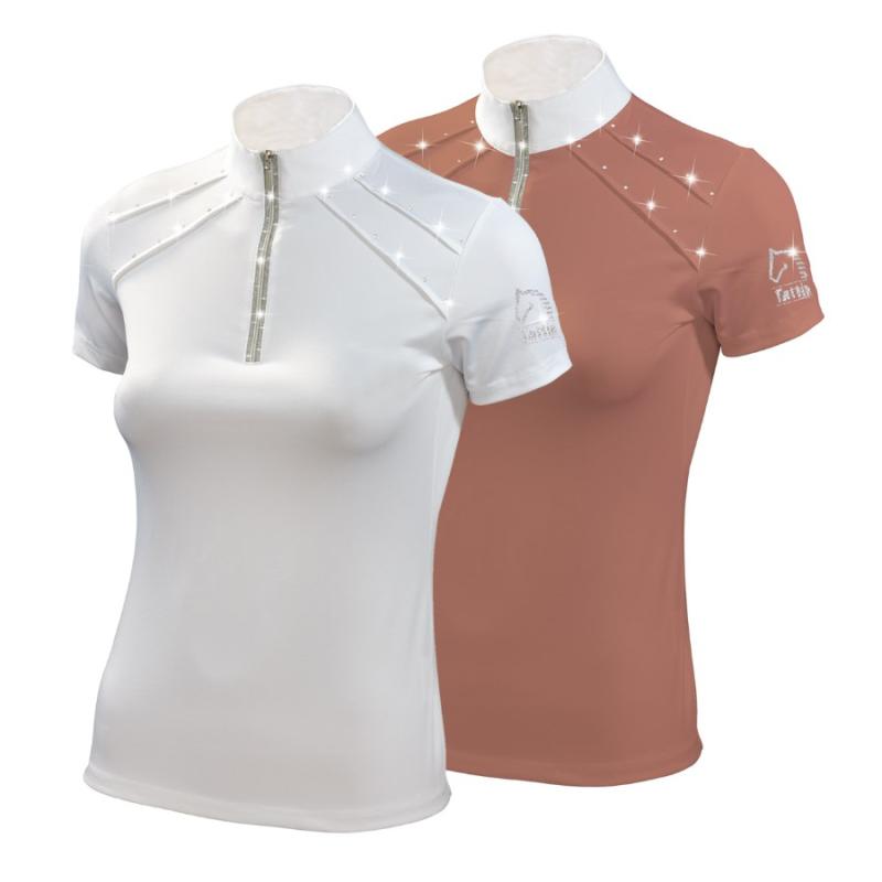 Camisa Tattini De Mujer Con Decoración Lúrex