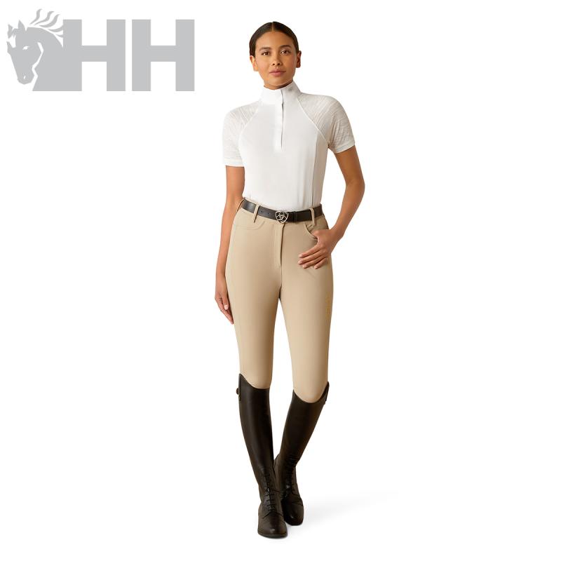 Chemise manches courtes femme Kariban Oxford Argent - Prêt-à