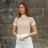 Camiseta De Concurso Cavalliera Pure Lace Para Mujer, Manga Corta