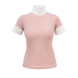Camiseta De Concurso Cavalliera Ariosa Para Mujer, Manga Corta