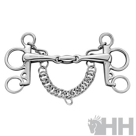 Bocado Sprenger Max-Control Pelham Pierna 4,5Cm