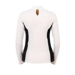 Camiseta De Concurso Elegant Stripe Para Mujer, Manga Larga