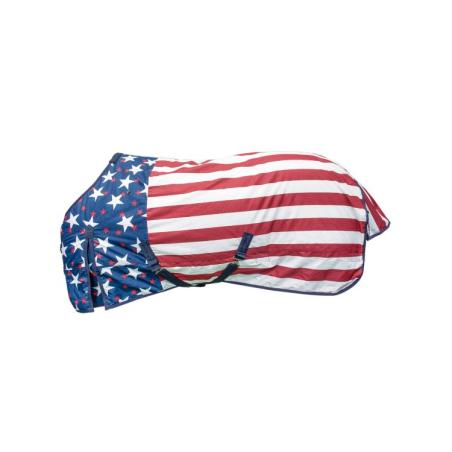 Coperta Western Paddock Senza Imbottitura Colori Usa Modello Ottawa