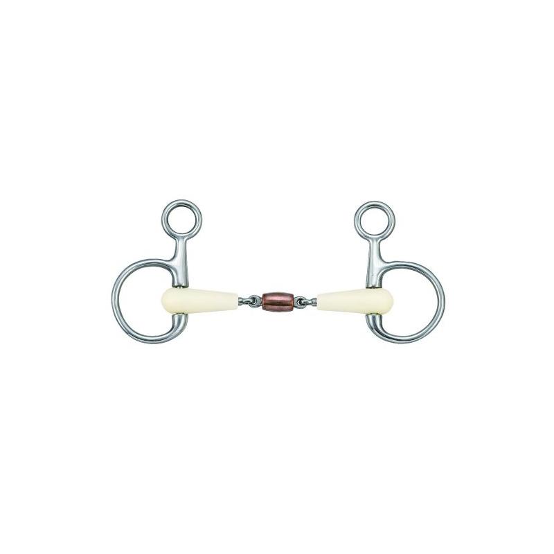 Filetto Baucher C/Oliva Rame Happy Mouth Hb-2556