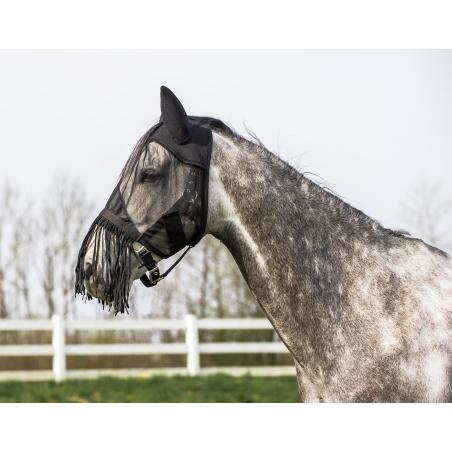 Máscara Antimoscas Riding World Ligera Con Flecos