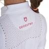 Polo Concorso Bambina Slim Fit In Tessuto Traforato