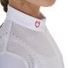 Polo Concorso Bambina Slim Fit In Tessuto Traforato