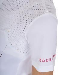 Polo Concorso Bambina Slim Fit In Tessuto Traforato