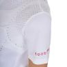 Polo Concorso Bambina Slim Fit In Tessuto Traforato