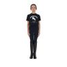 T-Shirt Bambina Jumping Horse Club In Cotone