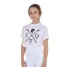 T-Shirt Bambina Eq In Cotone