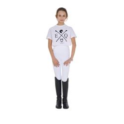 T-Shirt Bambina Eq In Cotone
