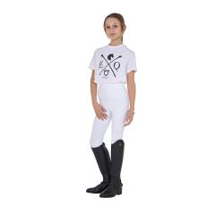 T-Shirt Bambina Eq In Cotone