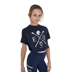 T-Shirt Bambina Eq In Cotone