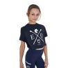 T-Shirt Bambina Eq In Cotone
