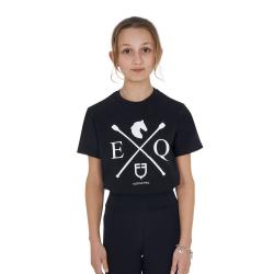 T-Shirt Bambina Eq In Cotone