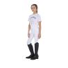 T-Shirt Bambina Cannes In Cotone Con Strass