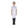 T-Shirt Bambina Cannes In Cotone Con Strass