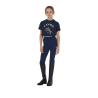 T-Shirt Bambina Cannes In Cotone Con Strass