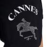 T-Shirt Bambina Cannes In Cotone Con Strass