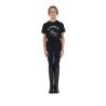 T-Shirt Bambina Cannes In Cotone Con Strass