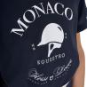 T-Shirt Bambina Monaco In Cotone Con Strass