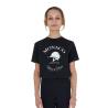 T-Shirt Bambina Monaco In Cotone Con Strass