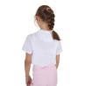 T-Shirt Bambina Ready To The Party In Cotone Con Strass