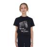 T-Shirt Bambina Ready To The Party In Cotone Con Strass