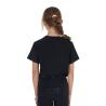 T-Shirt Bambina Ready To The Party In Cotone Con Strass