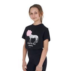 T-Shirt Bambina Head In The Clouds In Cotone