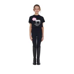 T-Shirt Bambina Head In The Clouds In Cotone