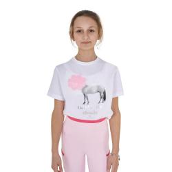 T-Shirt Bambina Head In The Clouds In Cotone