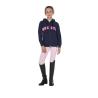 Felpa Bambini Con Cappuccio Zip E Scritta Effetto Spugna