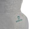 Felpa Bambini Con Cappuccio Zip E Scritta Effetto Spugna