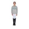 Felpa Bambini Con Cappuccio Zip E Scritta Effetto Spugna