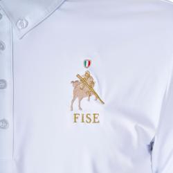 Men's Competition Polo Shirt Equestro X Fise