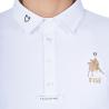 Men's Long-Sleeved Competition Polo Shirt Equestro X Fise