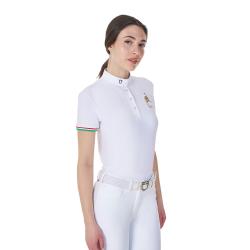 Polo Donna Da Concorso Slim Fit Equestro X Fise