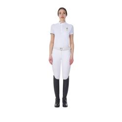 Polo Donna Da Concorso Slim Fit Equestro X Fise