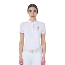 Polo Donna Da Concorso Slim Fit Equestro X Fise