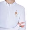 Women's Long-Sleeved Competition Polo Shirt Equestro X Fise