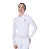 Women's Long-Sleeved Competition Polo Shirt Equestro X Fise