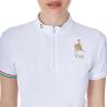 Women's Stretch Competition Polo Shirt Equestro X Fise