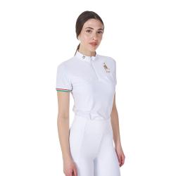 Women's Stretch Competition Polo Shirt Equestro X Fise